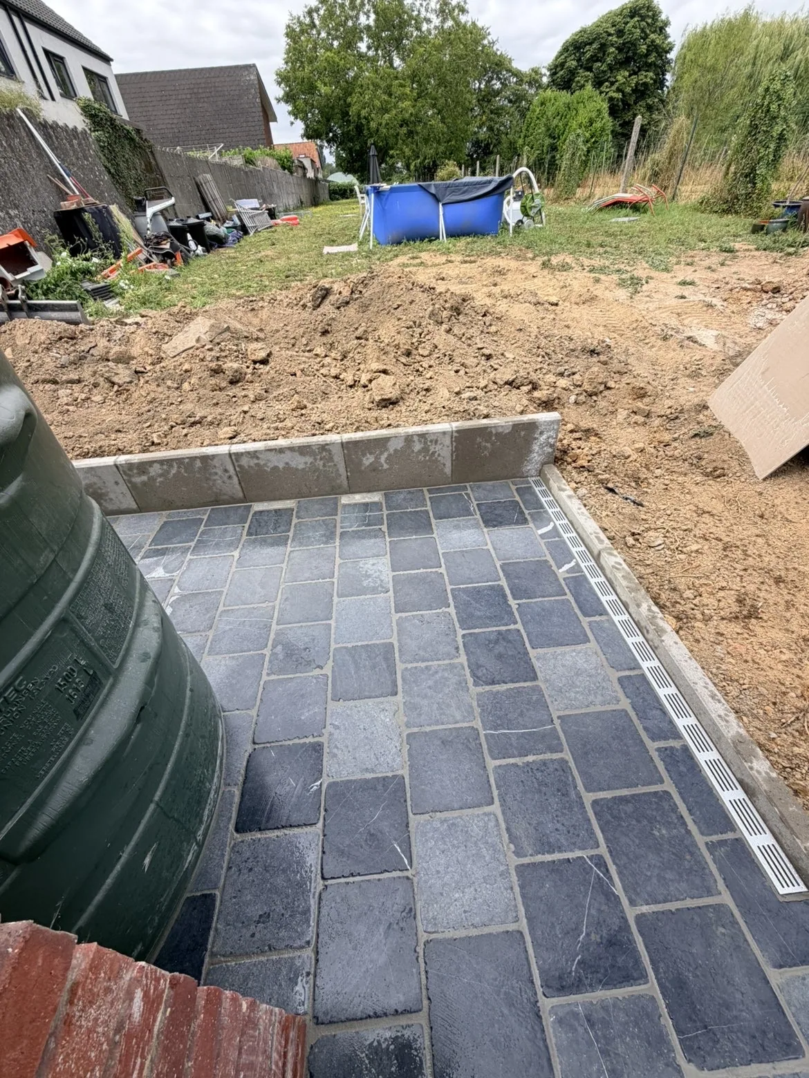 Terrassement et préparation du support